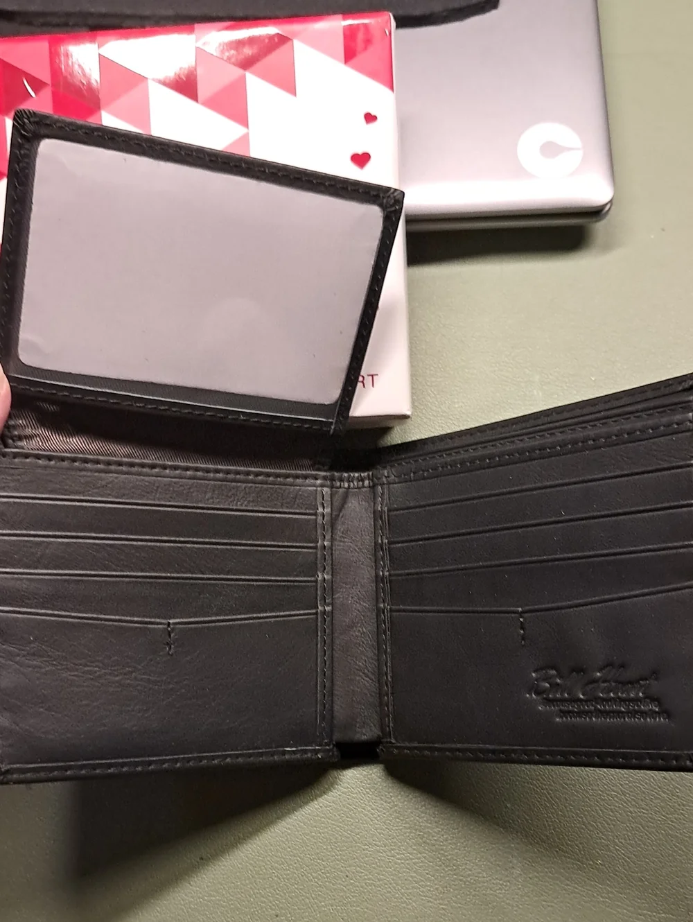 Black Leather Wallet
